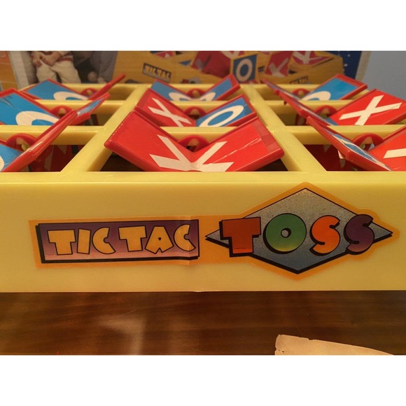 VINTAGE Marchon Games 1988 Tic Tac Toss Original Box AND Instructions Complete - Picture 5 of 7